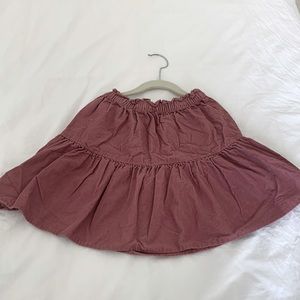 Girl’s corduroy skirt